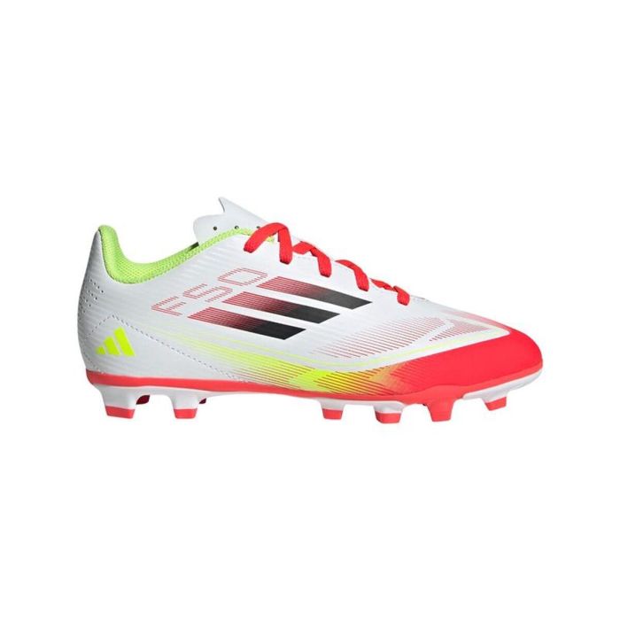 Chaussures de foot pour Enfants Adidas F50 Club Fg/Mg Blanc L