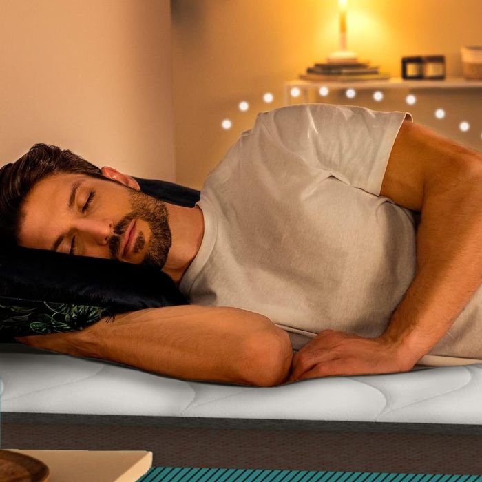 Matelas à ressorts ensachés Cecotec Flow 7900 Hybrid 135x190 cm viscoélastique respirant 6