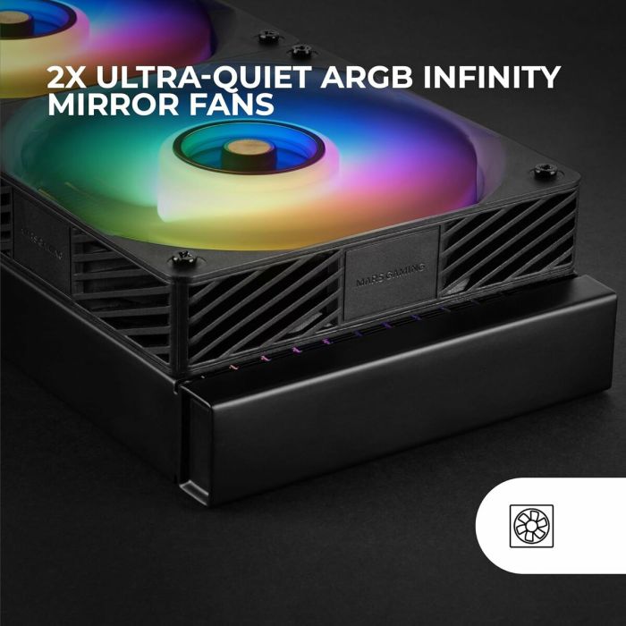 Kit de refroidissement liquide Mars Gaming MLVISIONPRO240 5 Kit de refroidissement liquide Mars Gaming MLVISIONPRO240 5