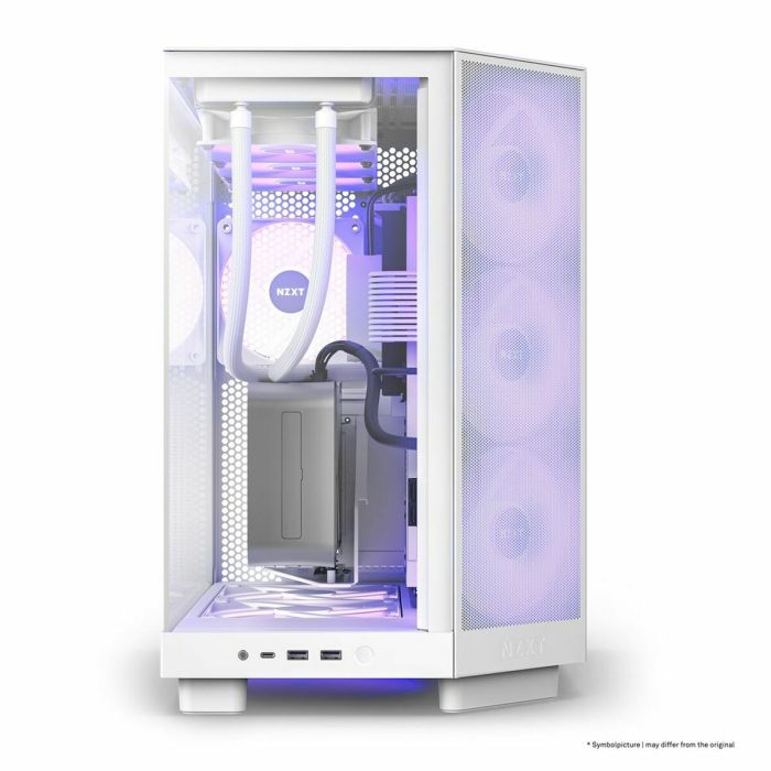 Boîtier ATX semi-tour NZXT CC-H61FW-R1 Blanc 59 Boîtier ATX semi-tour NZXT CC-H61FW-R1 Blanc 59