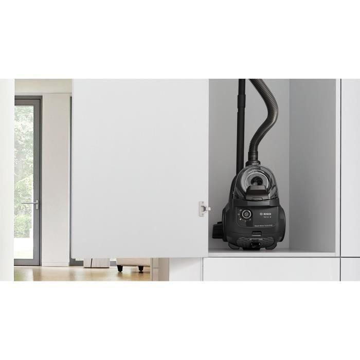 Bosch BGC21X300 Aspirateur traîneau sans sac 550W, capacité 2 litres, niveau sonore 76 dB, noir Bosch BGC21X300 Aspirateur traîneau sans sac 550W, capacité 2 litres, niveau sonore 76 dB, noir