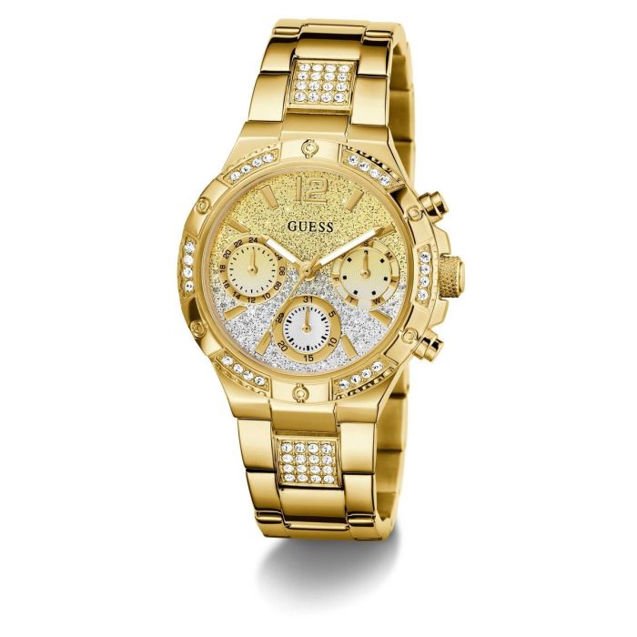 Montre Femme Guess HARLOW Doré 3
