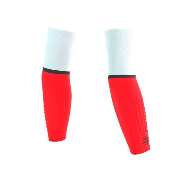 Manche pour bras Compressport Armforce Rouge
