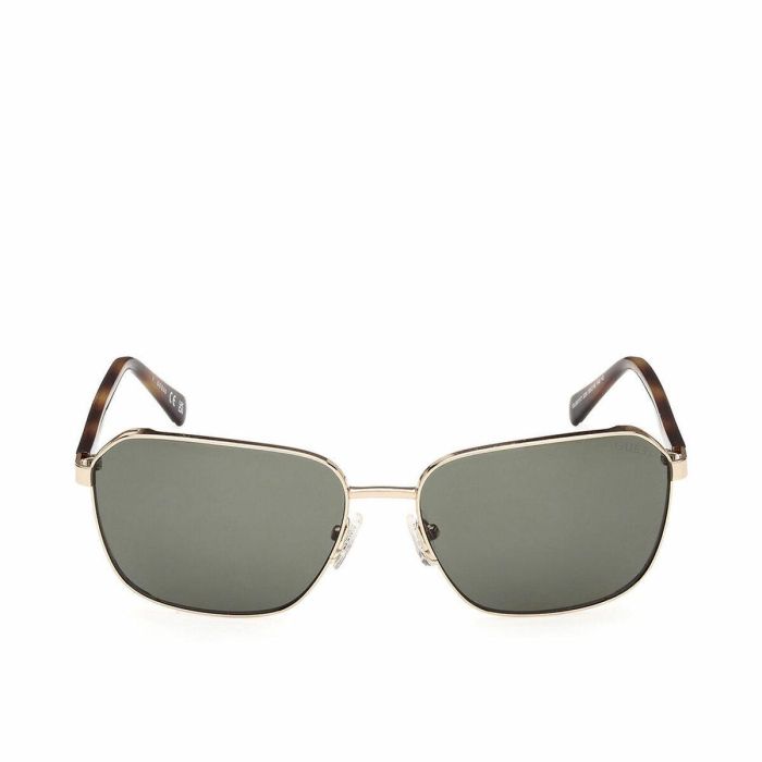 Lunettes de soleil Homme Guess GU00117-5732N Doré ø 57 mm 0