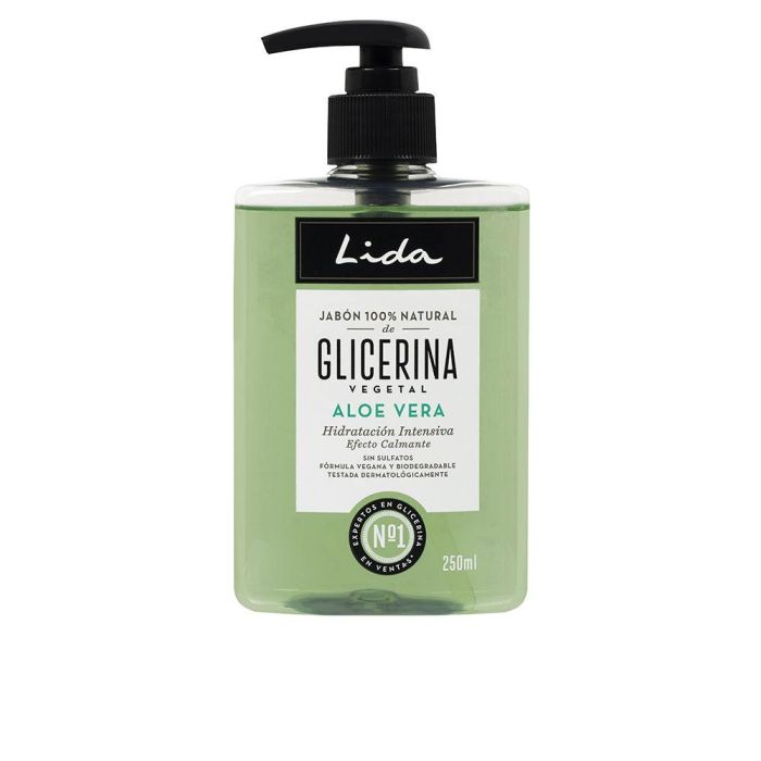 Lida Savon Mains 100% Naturel Glycérine Et Aloe Vera 250 Ml 0 Lida Savon Mains 100% Naturel Glycérine Et Aloe Vera 250 Ml 0