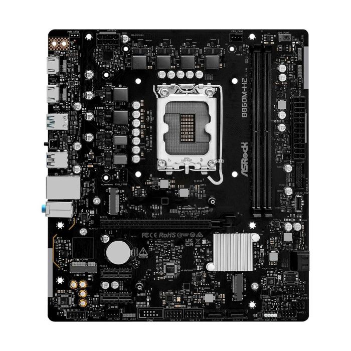 Carte Mère ASRock B860M-H2 Intel B860 LGA 1851 4