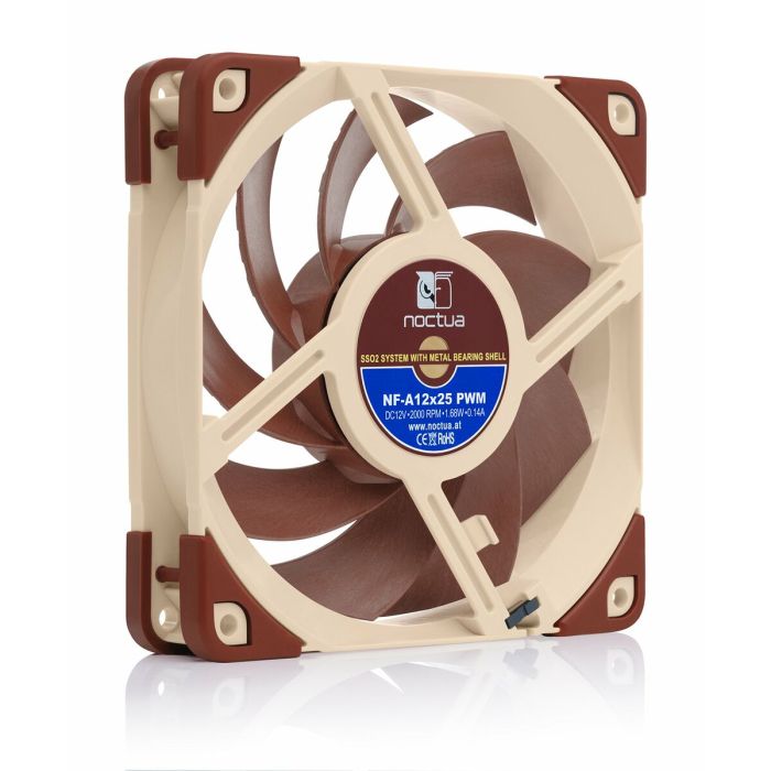 Ventillateur de cabine Noctua NF A12x25 PWM Ø 12 cm 8