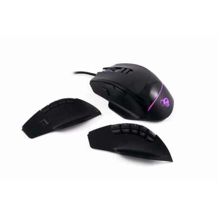 Souris Gaming CoolBox ProSwap Noir Modulaire RGB 4