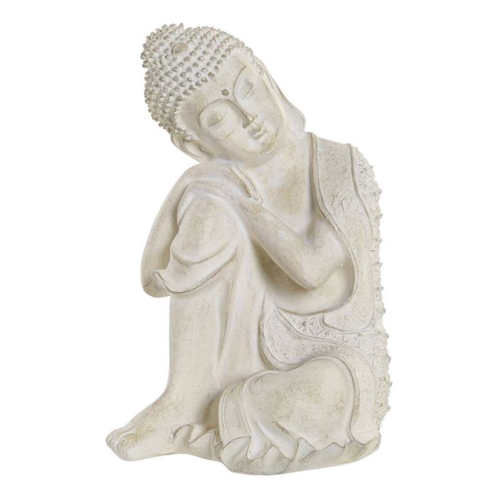 Figurine Décorative DKD Home Decor Gris Buda Résine (17 x 17 x 26 cm) 1 Figurine Décorative DKD Home Decor Gris Buda Résine (17 x 17 x 26 cm) 1