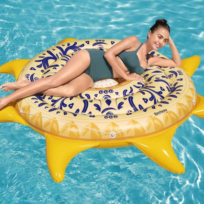 Bestway Île Flottante Gonflable Sicile 226x226 cm Plage et Piscine 43391 5