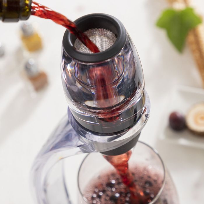 Décanteur à Vin Professionnel avec Support Tour et Base Anti-goutte Winair InnovaGoods 5