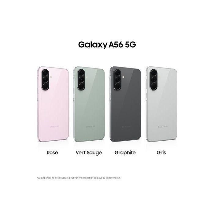 SAMSUNG Galaxy A56 5G Smartphone 256 Go Vert sauge 1 SAMSUNG Galaxy A56 5G Smartphone 256 Go Vert sauge 1