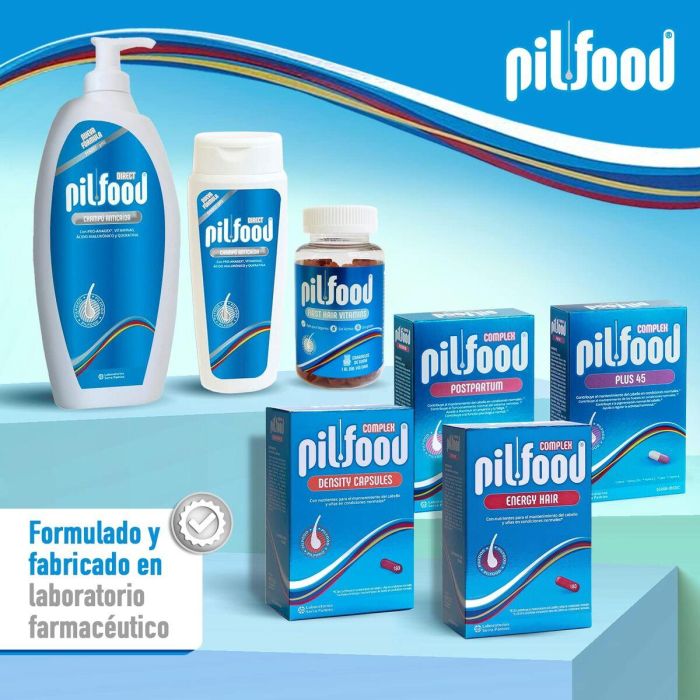 Shampooing antichute de cheveux Pilfood DIRECT 500 ml 2