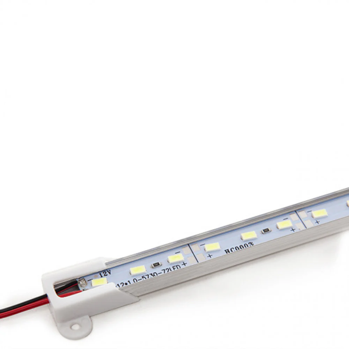 Bande LED 72 LEDs 12W 856,8Lm CRI85 4200K SMD5630 x1M 40.000H [LDT-W72W]-Blanc 0