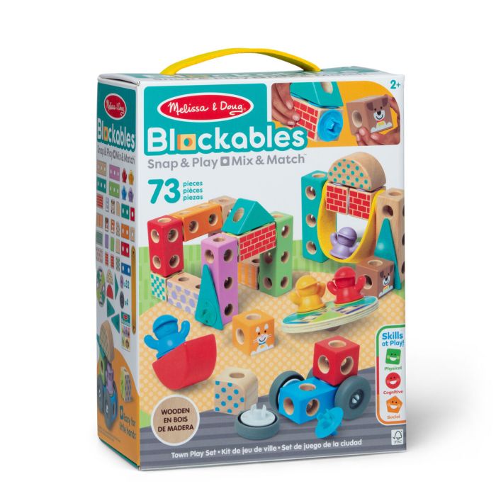 Set de construction Melissa & Doug Blockables 73 Pièces 16