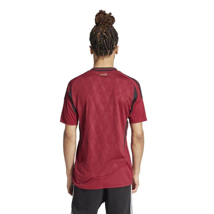 Maillot de Football à Manches Courtes pour Homme Adidas Belgium 24/25 Home S 4 Maillot de Football à Manches Courtes pour Homme Adidas Belgium 24/25 Home S 4
