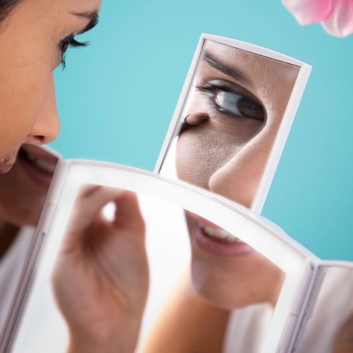 Miroir LED Pliable avec Organisateur de Maquillage 3-en-1 Panomir InnovaGoods 10