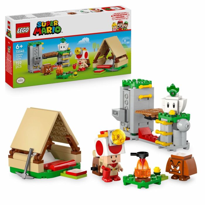 Set de construction Lego 72040 Super Mario Captain Toad's Camp 159 Pièces 8