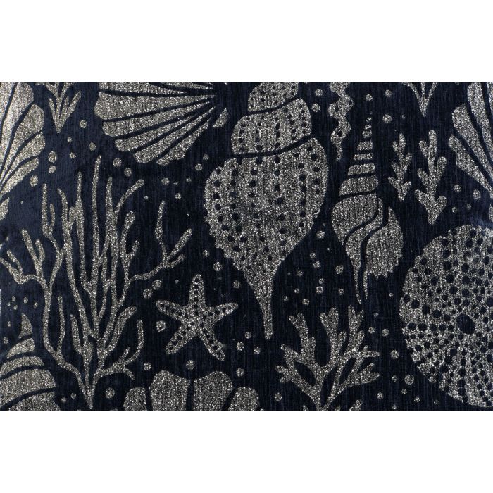 Coussin Home ESPRIT Argenté Blue marine méditerranéen 45 x 15 x 45 cm 4 Coussin Home ESPRIT Argenté Blue marine méditerranéen 45 x 15 x 45 cm 4