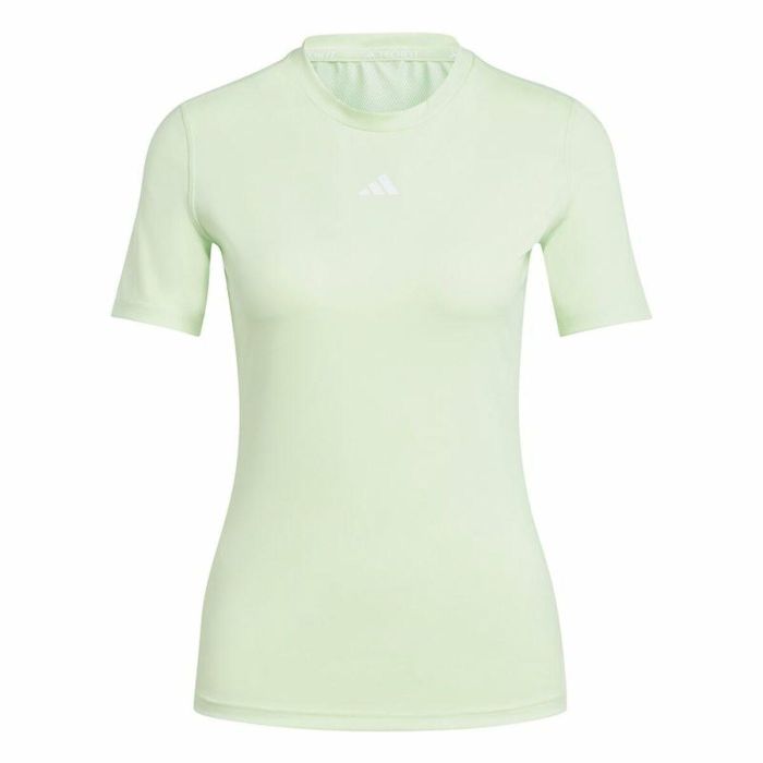 T-shirt à manches courtes femme Adidas Essentials Techfit Train Vert citron Vert clair 0 T-shirt à manches courtes femme Adidas Essentials Techfit Train Vert citron Vert clair 0