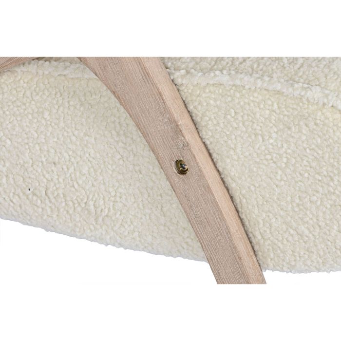 Siège Home ESPRIT Blanc Naturel 57 x 55 x 85 cm 4 Siège Home ESPRIT Blanc Naturel 57 x 55 x 85 cm 4