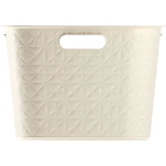 Panier à linge Curver Blanc polypropylène 0 Panier à linge Curver Blanc polypropylène 0
