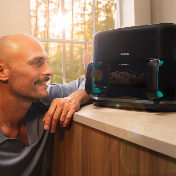 Friteuse à air Cecotec Cecofry&Grill Smokin'Prime 11000 2800W 10L Inox Noir 11 Friteuse à air Cecotec Cecofry&Grill Smokin'Prime 11000 2800W 10L Inox Noir 11