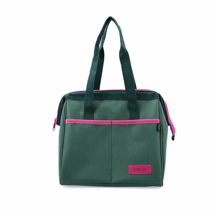 Ensemble de sac alimentaire réutilisable Quid Sarao Vert Textile Sans BPA 24 x 23 x 16 cm (6 Unités) 2 Ensemble de sac alimentaire réutilisable Quid Sarao Vert Textile Sans BPA 24 x 23 x 16 cm (6 Unités) 2