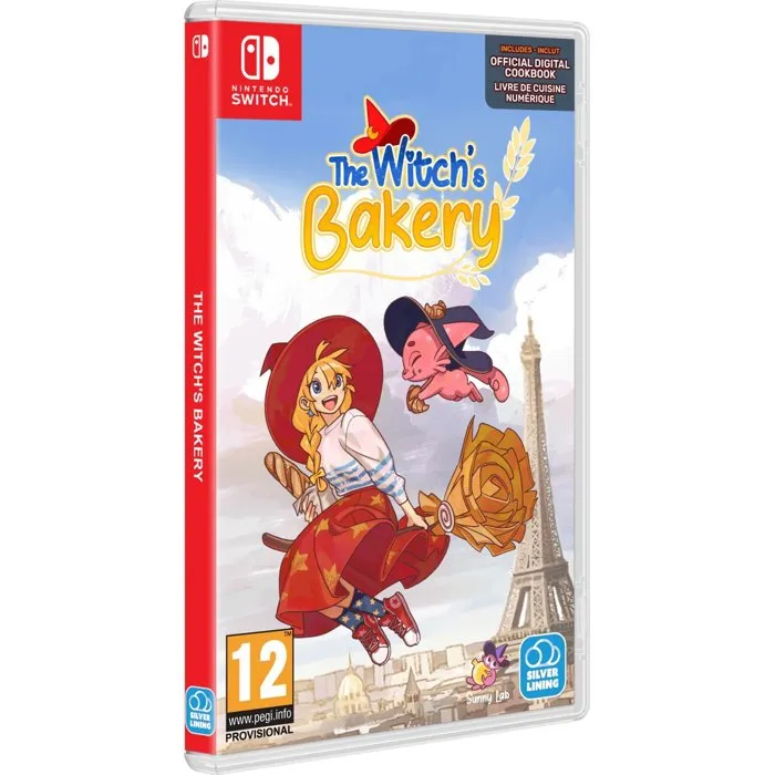 Just For Games The Witch's Bakery - Jeu Nintendo Switch - RPG d'aventure cozy et gestion de boulangerie à Paris Just For Games The Witch's Bakery - Jeu Nintendo Switch - RPG d'aventure cozy et gestion de boulangerie à Paris