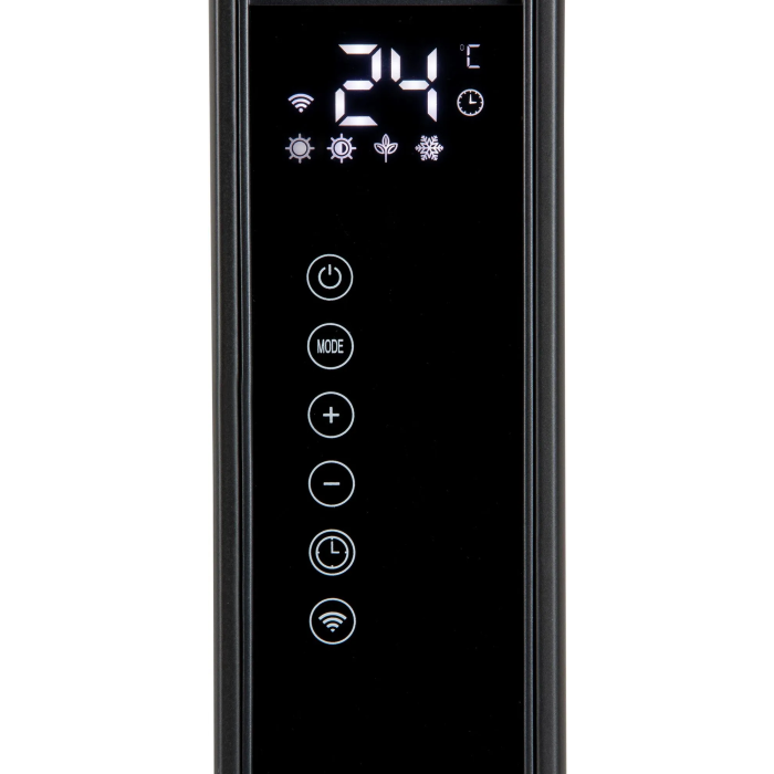 Domo Chauffage Convecteur DO7355CH 2000W Wifi Eco Silencieux LED Noir 2