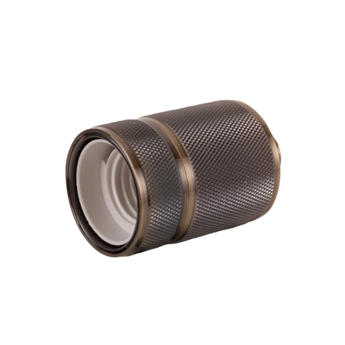 Portalamparas E27 SKD-L009 Douille Rétro Cuivre Noir 4