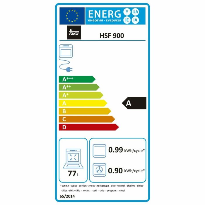 Four multifonction Teka 41592220 Inox HydroClean A 1