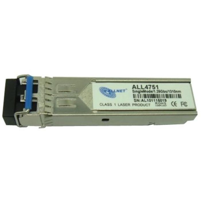 ALLNET Switch Modul ALL4751 SFP(Mini-GBIC), 1000Mbit, LX/LC, 10Km SINGLE-MODE 0 ALLNET Switch Modul ALL4751 SFP(Mini-GBIC), 1000Mbit, LX/LC, 10Km SINGLE-MODE 0