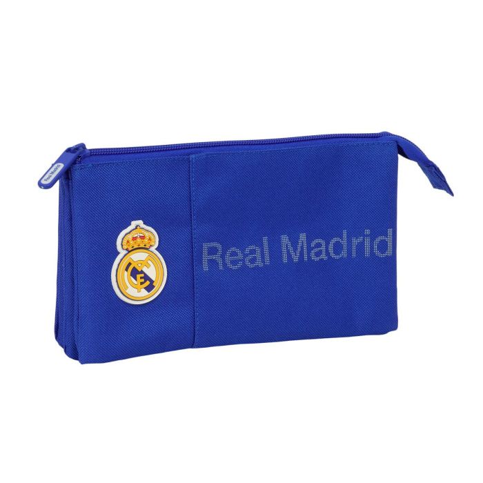 Fourre-tout Real Madrid C.F. Bleu 22 x 12 x 3 cm 0 Fourre-tout Real Madrid C.F. Bleu 22 x 12 x 3 cm 0