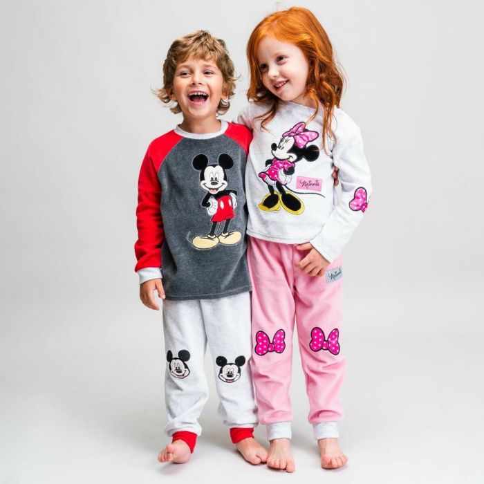 Pyjama Enfant Minnie Mouse Rose 2