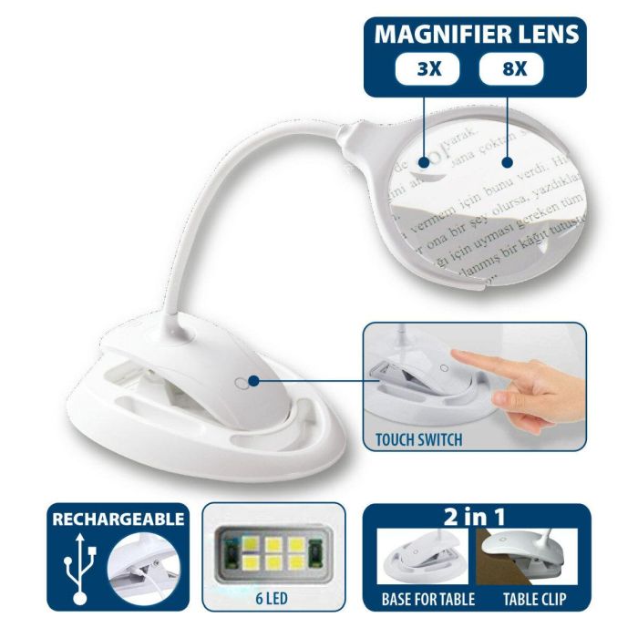 Lampe LED Velamp 0,5 W 60 Lm Loupe (6000 K) 1