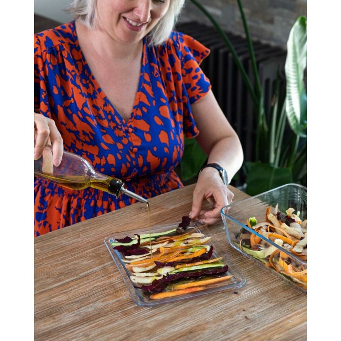 Ensemble de Boîtes à Lunch Pyrex Bleu Transparent 3 Pièces 1