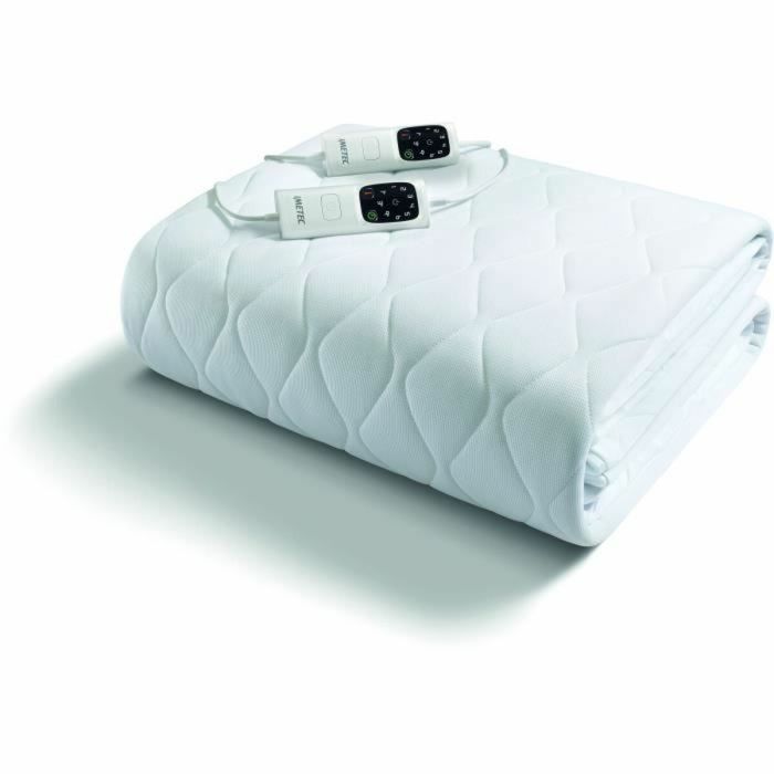 Imetec Couvre-matelas Chauffant Adapto Maxi 2 Places 195x165 cm IME8007403167295 - 6 Températures, Hypoallergénique, Température Constante