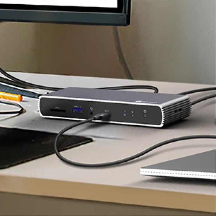 ICY BOX IB-DK4012-CPD USB-C 9-in-1 PD 100W DockingStation 6