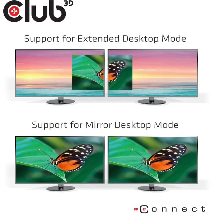 Club3D 4K ChargingDock USB-C ->6xUSB3/2xDP/HDMI/LAN/Audio 14