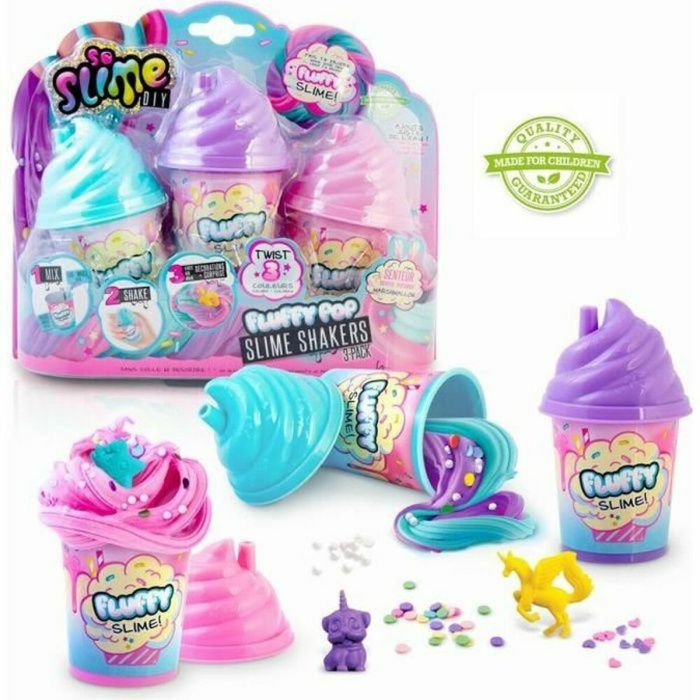 Pâte à modeler en argile Canal Toys Fluffy Slime Kit 3