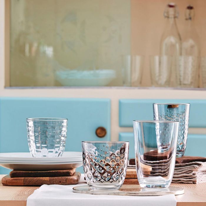 Set 6 Vasos Bajos Vidrio Mat Bormioli Rocco 29 cL 2