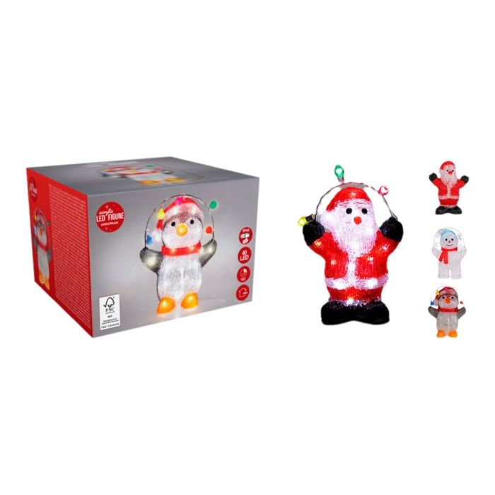 Figurine Décorative BASIC & CO Noël 18 x 17 x 31 cm 0 Figurine Décorative BASIC & CO Noël 18 x 17 x 31 cm 0