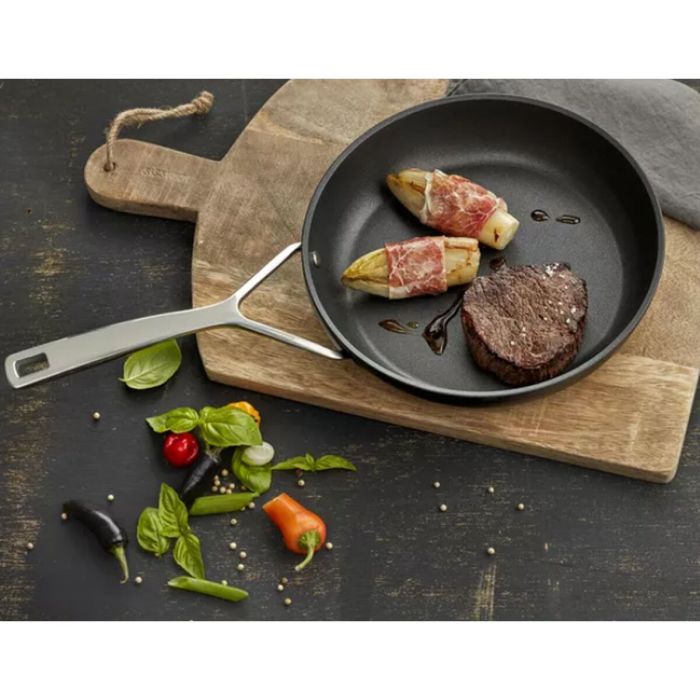 Poêle anti-adhésive Demeyere Pro 5 Noir Acier inoxydable Aluminium Ø 30 cm 2