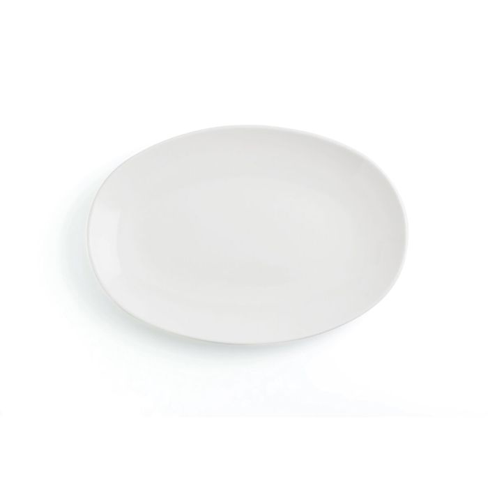 Plat à Gratin Ariane Vital Coupe Oblongue Céramique Blanc Ø 32 cm 6 Pièces 2