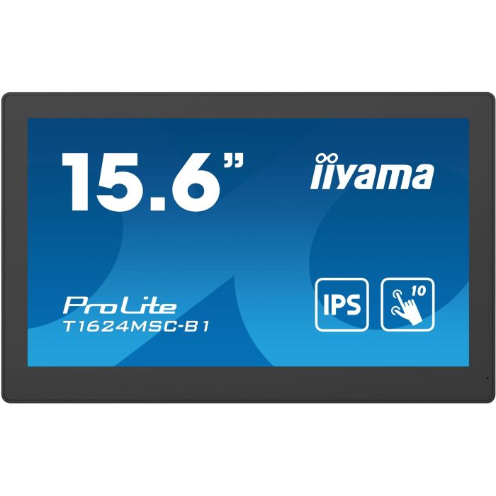 IIYAMA 39.5cm (15.6") T1624MSC-B1 16:9 M-Touch HDMI+USB 1