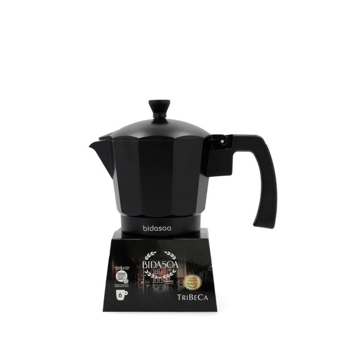 Cafetera Aluminio y Acero Tribeca Bidasoa 6 Tazas (6 Unidades) 1