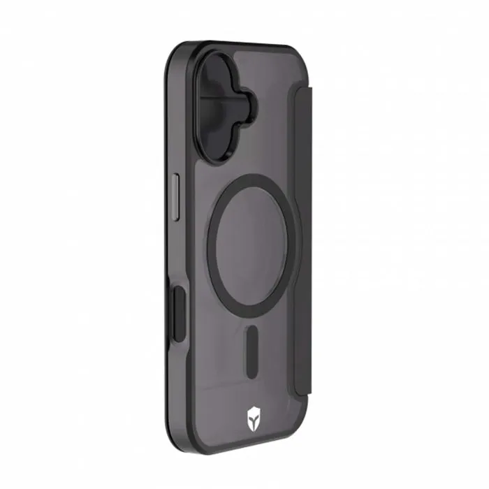 Force Case Etui Folio Noir pour iPhone 17 avec MagSafe - Protection complète et design raffiné