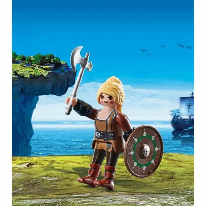 Personnage articulé Playmobil Playmo-Friends 70854 Femme Viking (5 pcs) 2
