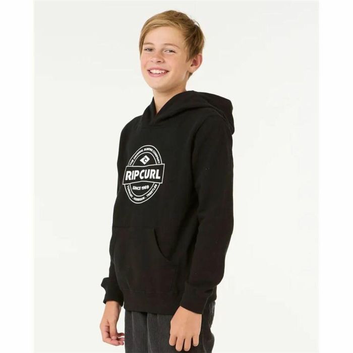 Sweat à capuche enfant Rip Curl Stapler Hood Noir 3 Sweat à capuche enfant Rip Curl Stapler Hood Noir 3